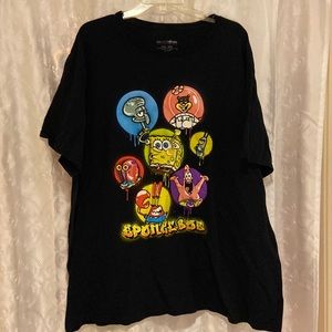 Nickelodeon Sponge Bob Square Pants T-Shirt Mens Size 3XL 🔥